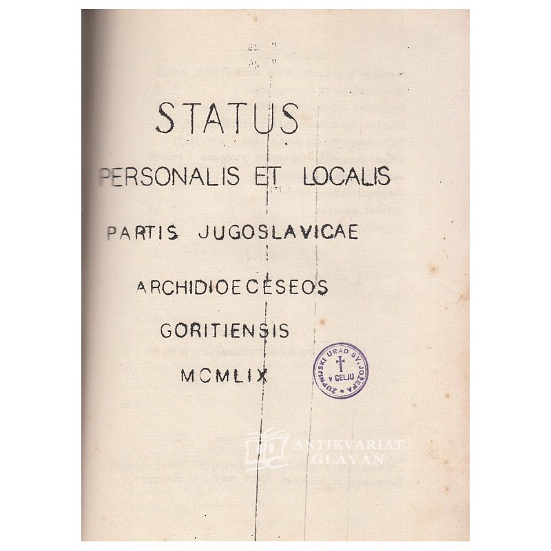 Status personalis et localis partis Jugoslavicae
