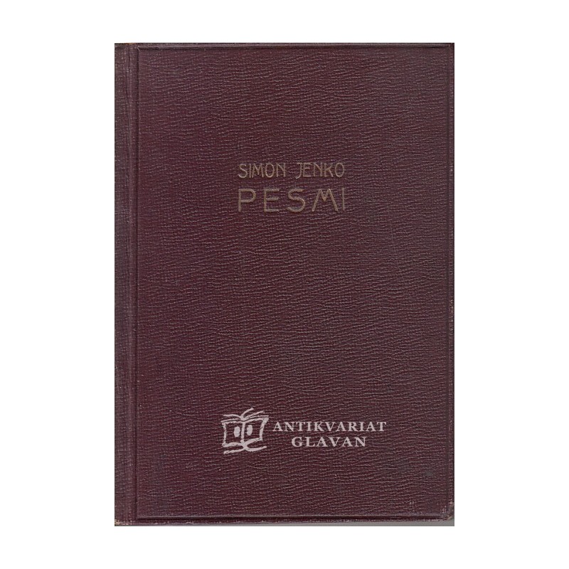 JENKO, Simon - Pesmi