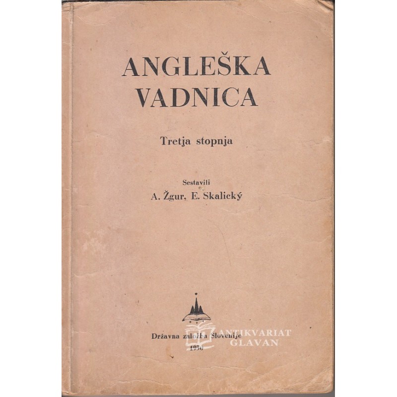 Adela Žgur - Angleška vadnica : III. Stopnja