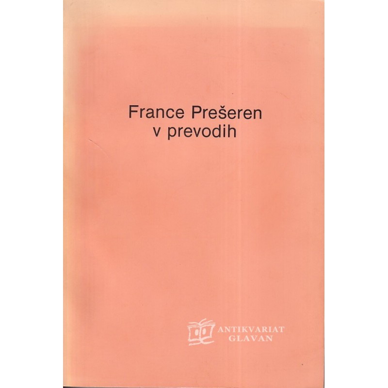 France Prešeren v prevodih