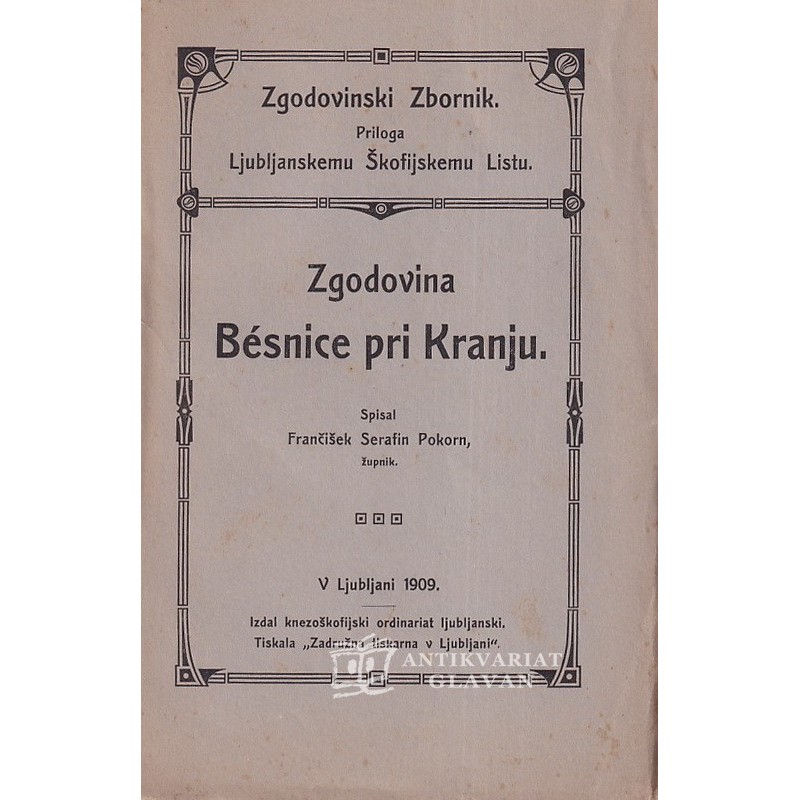 Franc Pokorn - Besnica pri Kranju