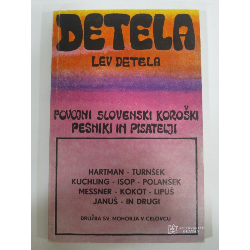 Lev Detela - Povojni slovenski koroški pesniki in pisatelji
