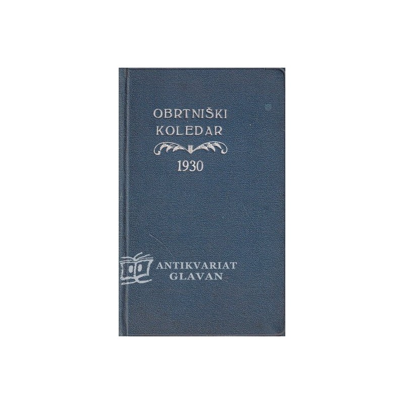 Obrtniški koledar 1930