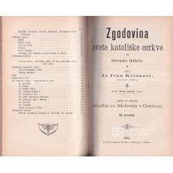 Ivan Križanič - Zgodovina svete katoliške cerkve za slovensko ljudstvo 1-3