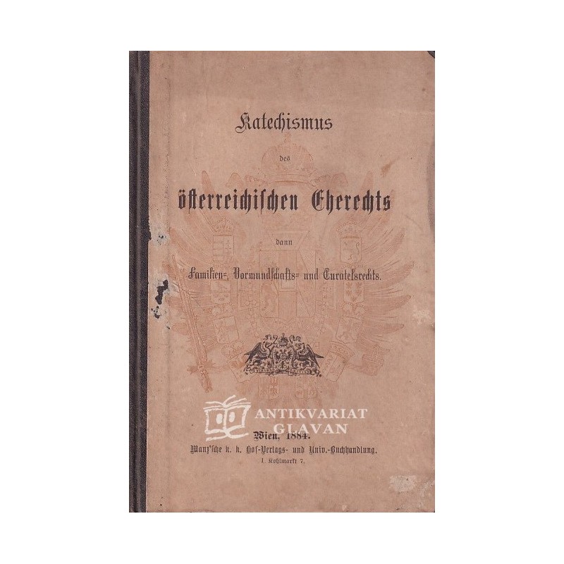Katechismus des österreichischen Eherechts