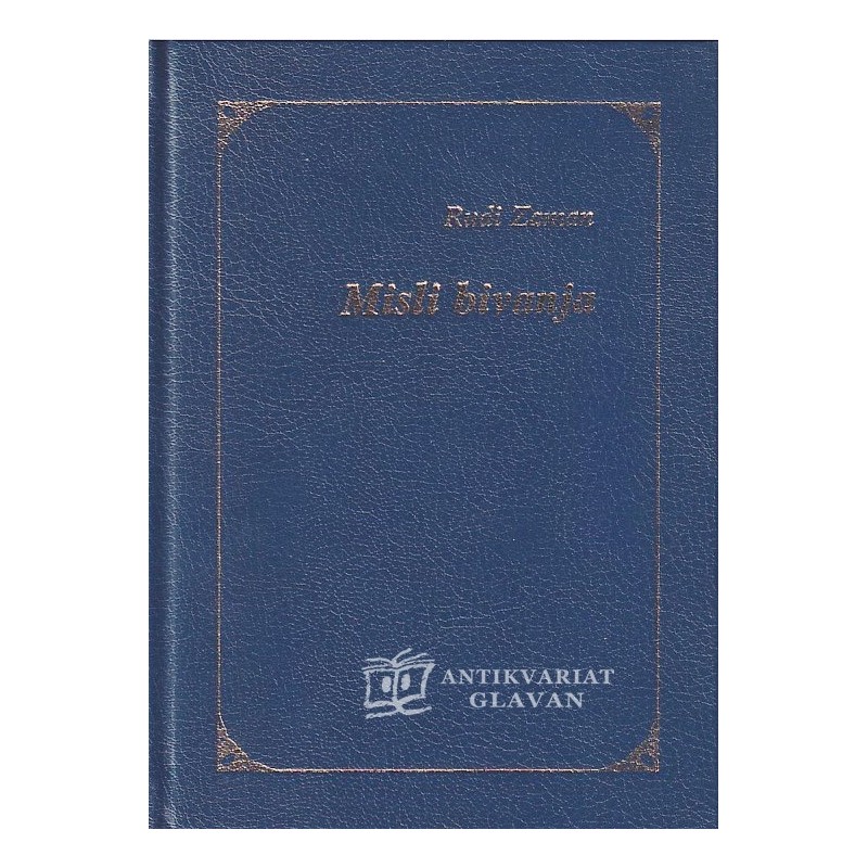 Rudi Zaman - Misli bivanja