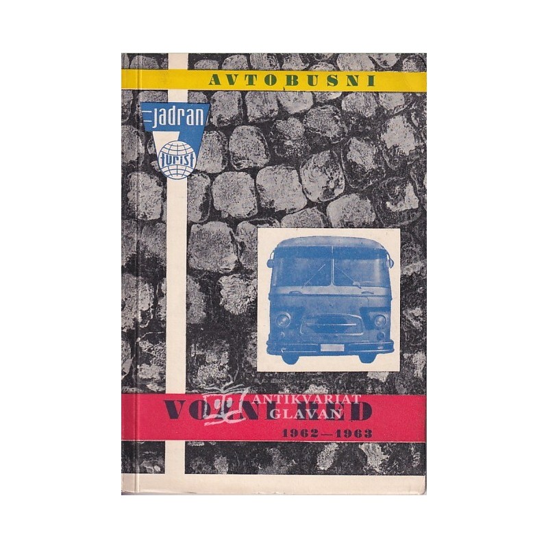 Avtobusni vozni red 1962-1963